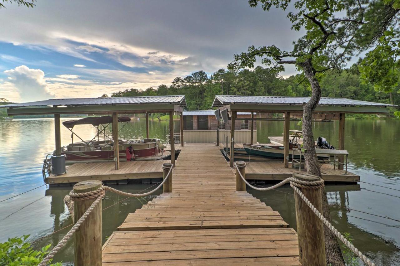 Rustic-Chic Riverfront Home With Dock, Deck And Canoes Tallassee Exterior photo