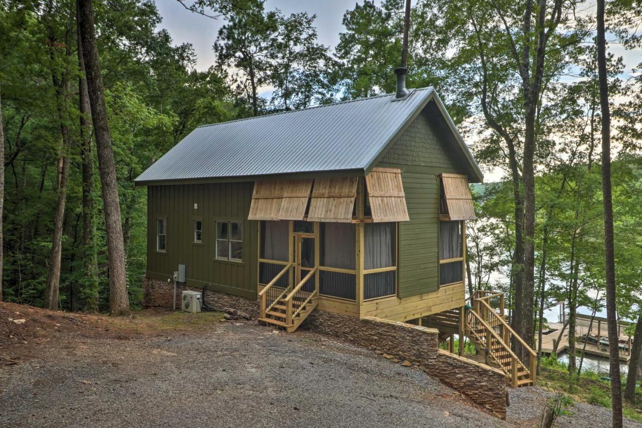 Rustic-Chic Riverfront Home With Dock, Deck And Canoes Tallassee Exterior photo