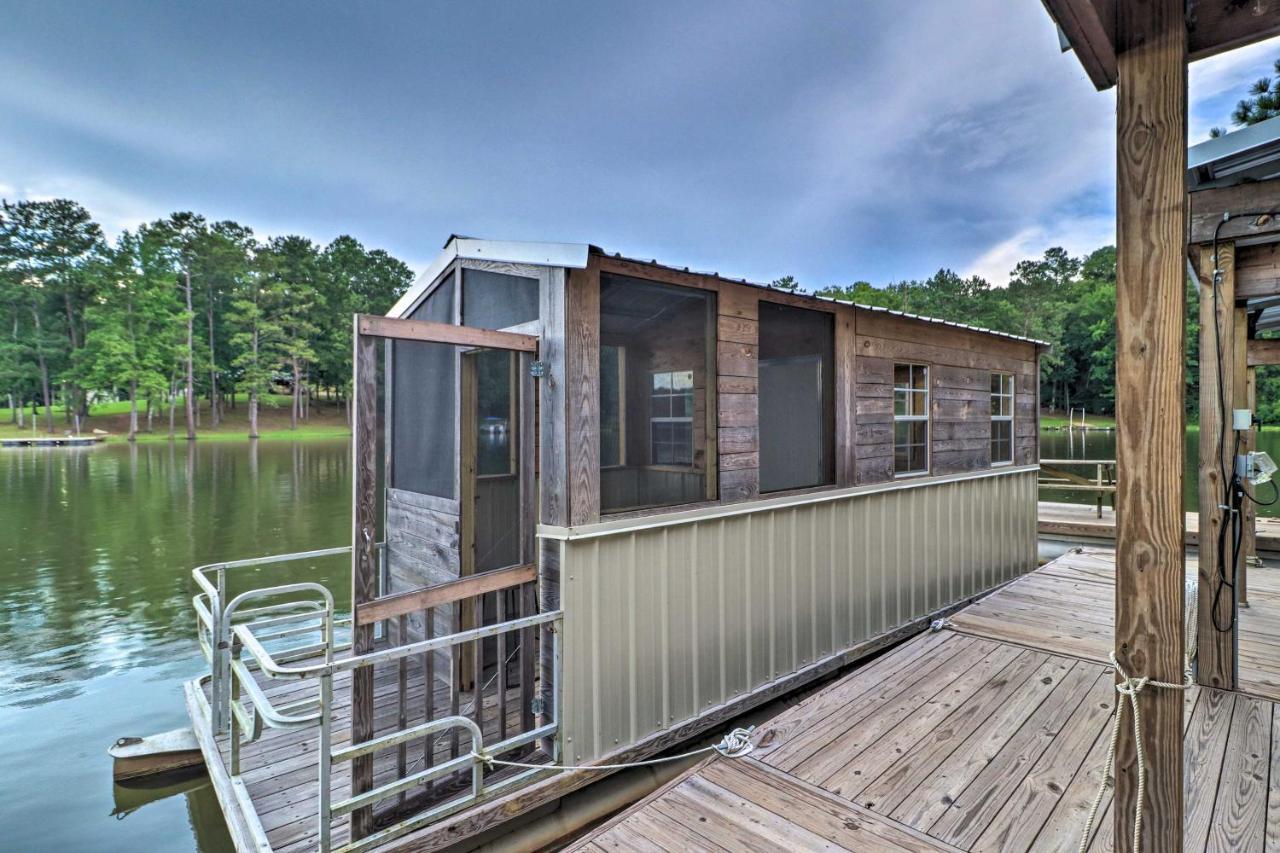 Rustic-Chic Riverfront Home With Dock, Deck And Canoes Tallassee Exterior photo