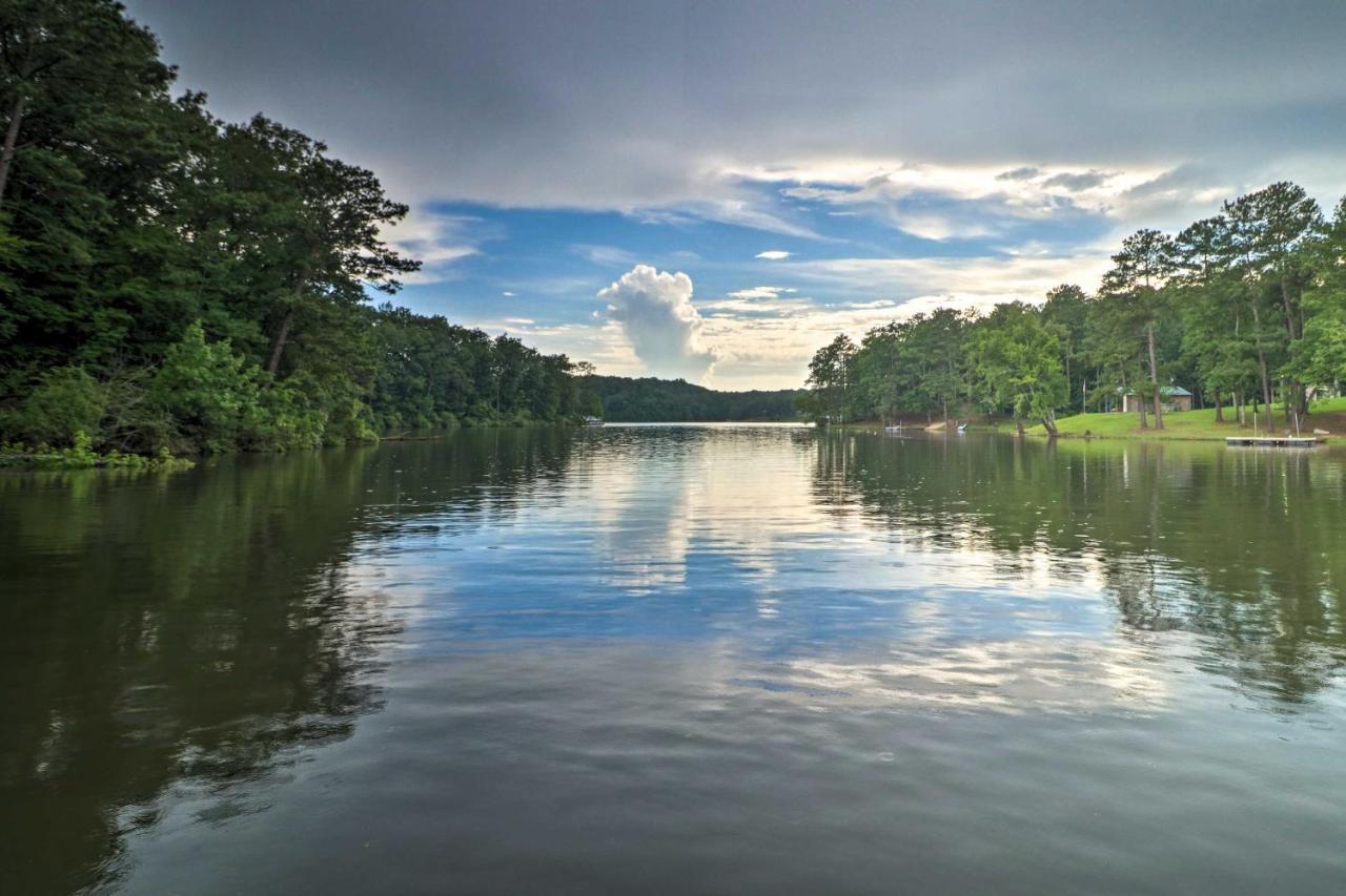 Rustic-Chic Riverfront Home With Dock, Deck And Canoes Tallassee Exterior photo