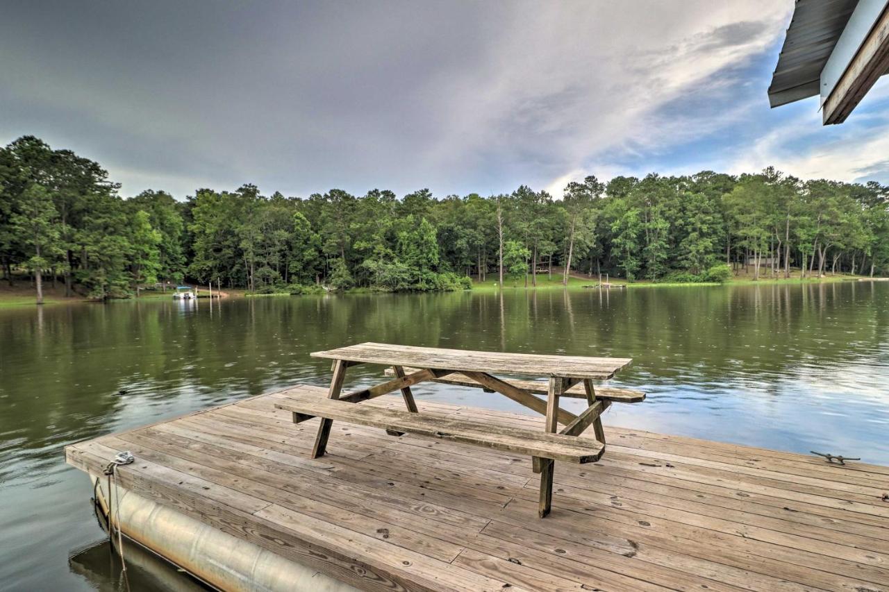 Rustic-Chic Riverfront Home With Dock, Deck And Canoes Tallassee Exterior photo